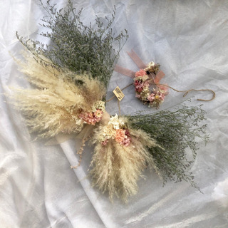 受注制作angel's  wing&ring〜天使の羽に花かんむ...