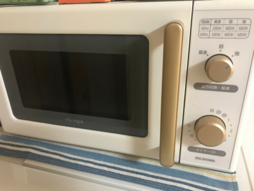 使用半年　冷蔵庫＆電子レンジ
