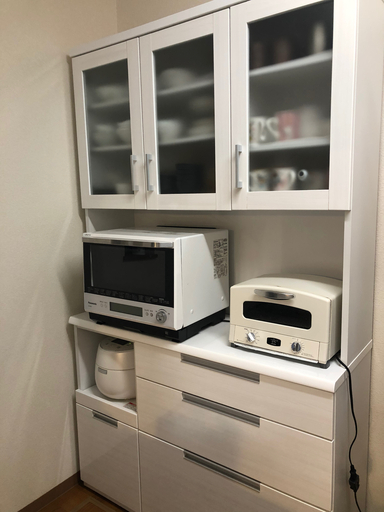 ニトリ　キッチンボード(ダリア 120KB WH)