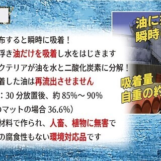 シェルビオ 650ｇ 油分強力吸着 油分吸収 バクテリア 生分解 ゼロエミッション 植物性 環境対応品 土木現場用 建築現場用 必需品 オイルフェンス用 災害対策　h1qg5の画像