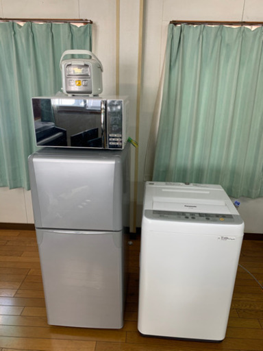 洗濯機　冷蔵庫　電子レンジ　炊飯器