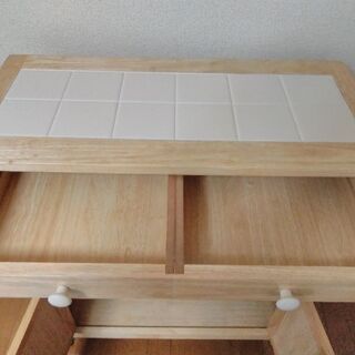 キッチンワゴン　の画像