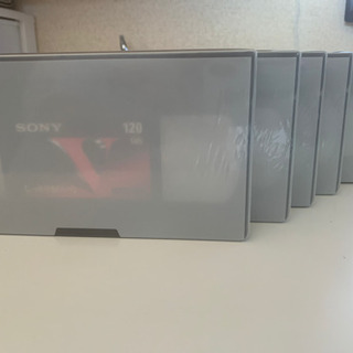 【新品未開封】SONY VHSビデオテープ　120 5本　980円の画像
