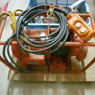 最終値下げ 小型電動ウインチ 引取り限定