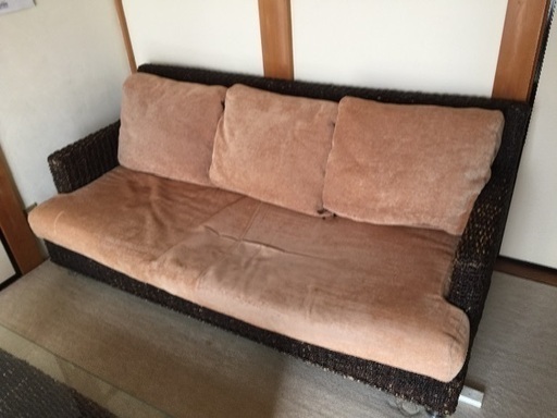 【バリ風ソファー】