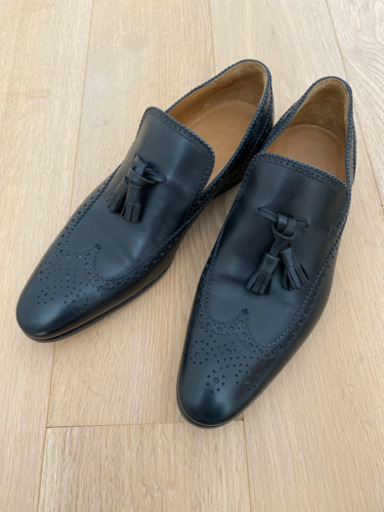 お値下げ‼︎GUCCI◆美品◆ウィングチップローファー◆39 1/2 E