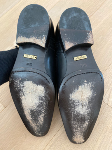 お値下げ‼︎GUCCI◆美品◆ウィングチップローファー◆39 1/2 E