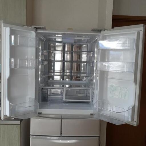 SHARP製プラズマクラスター冷蔵庫440L