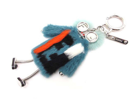 美品 フェンディ 7AR625 CHARM TEEN WITCHES