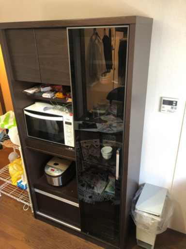 スライド式食器棚(使用期間2年)