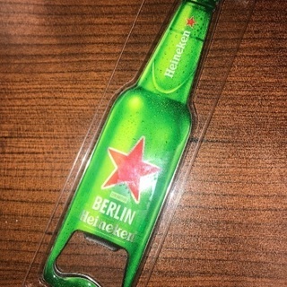 ⭐️¥500未開封🍺ハイネケン ステンレス オープナー
