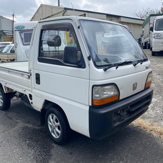 【神戸】アクティ　トラック　軽トラ　4wd 5速　エアコン　現状...