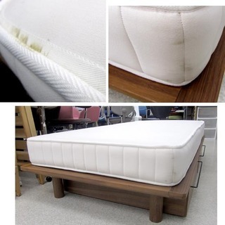 無印良品 MUJI シングルベッド フレーム＆マットレス 別売収納2個付き