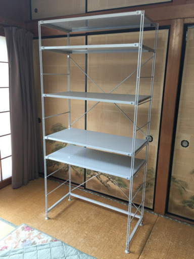 無印良品　スチールユニットシェルフ　棚5枚セット