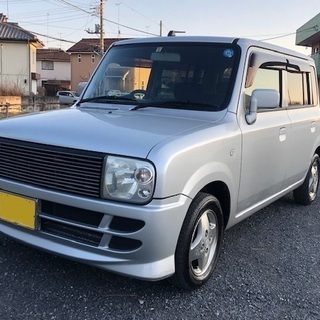 アルトラパン　4WD ターボ　車検あり　エアロ