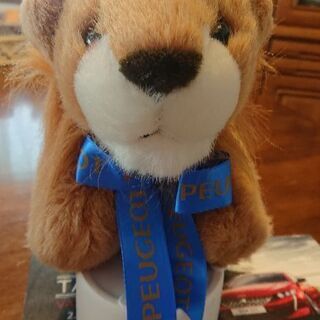 フランス🚙PEUGEOTプジョー 非売品ぬいぐるみ🐻の画像