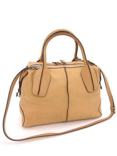 美品 トッズ TOD'S 2way Dバッグ  ショルダーバッグ ベージュ