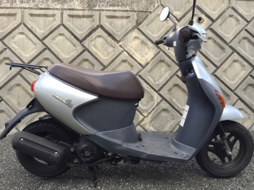 売約済み　スズキ レッツ4G 銀 4ストFl MAX60km/h 盗難防止アラーム 軽メンテ 福岡市　①