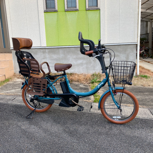 完成❣️子供乗せ自転車 PAS Babby 完全整備済み❣️3人乗り お洒落❣️