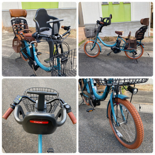 完成❣️子供乗せ自転車 PAS Babby 完全整備済み❣️3人乗り お洒落❣️