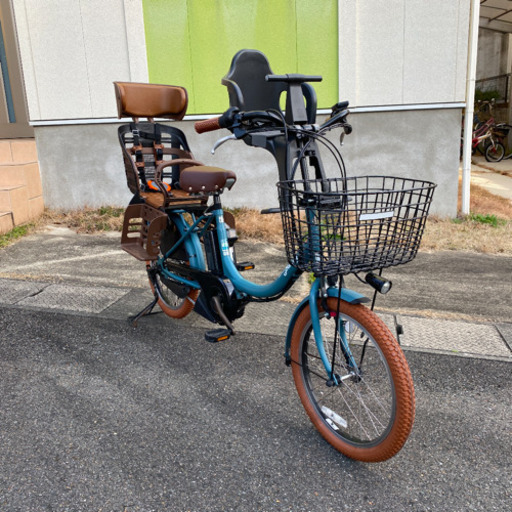 完成❣️子供乗せ自転車 PAS Babby 完全整備済み❣️3人乗り お洒落❣️