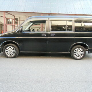 格安車　黒ステップワゴン　スパーダ２０００　PWスライドドア　車検２年４月の画像