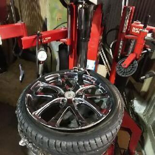 タイヤ交換します❗️ 持ち込み 金沢市 タイヤ ホイールの画像