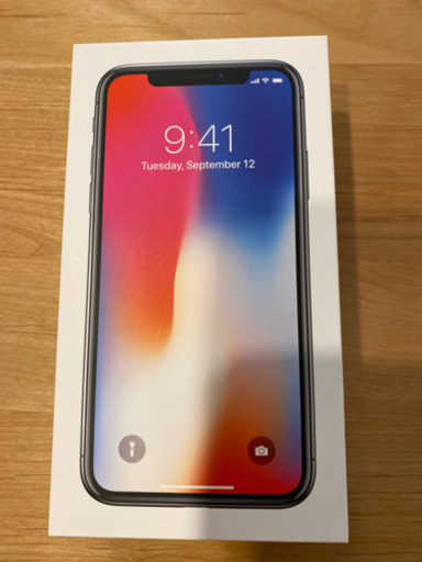 iPhoneX 256GB スペースグレー[美品]