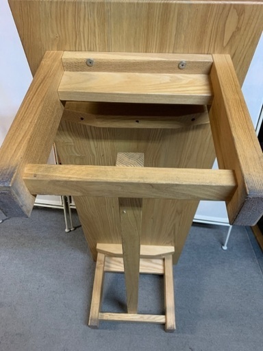 木製ベンチ　オーダー？　2〜3人用　中古　店舗で使用してました　在庫あり
