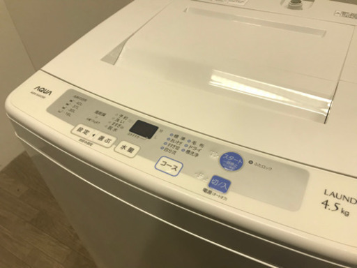 021808☆アクア 4.5kg洗濯機 14年製☆