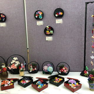つまみ細工普及協会東海つまみ細工展