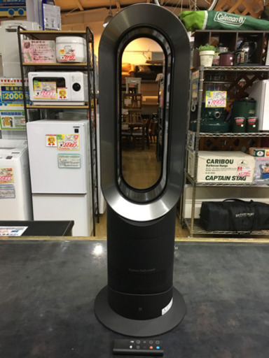 極美品 2018年製 dyson ダイソン AM09 HOT&COOL ホット&クール ファンヒーター 黒