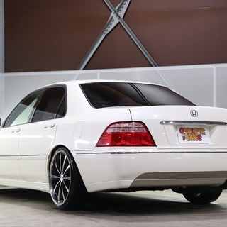 【車検２年付】ホンダ レジェンド 3.5 ユーロ 20inアルミ/車高調/レザーシート☆自社ローン・オートローン全国対応の画像