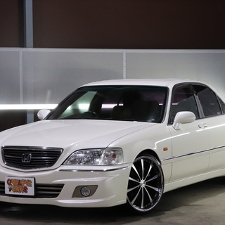 【車検２年付】ホンダ レジェンド 3.5 ユーロ 20inアルミ/車高調/レザーシート☆自社ローン・オートローン全国対応の画像