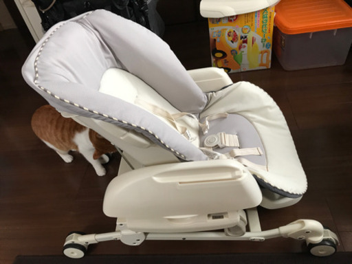 コンビ ネムリラFF ハイローベッド&チェア セサミグレー