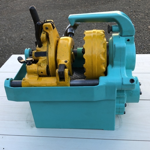 分解してわかる事あり オイルポンプオーバーホール、分解整備済 レッキス ネジきり機 N20AⅢ しぶろく君 自動切上 1/2～3/4