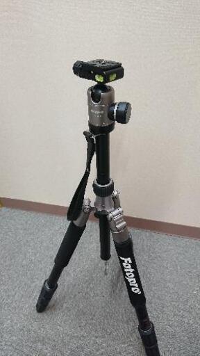 fotopro c-5i 三脚　アルミ4段　水準器付き自由雲台