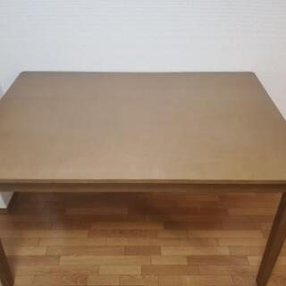 ニトリ　ダイニングテーブル幅120×奥78の画像