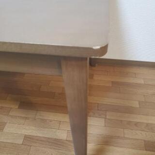 ニトリ　ダイニングテーブル幅120×奥78の画像