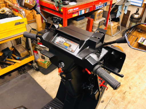 自賠責保険付!!■後期型ジャイロX 　軽二輪登録　２人乗OK！マットブラック　ダグラスホイール■
