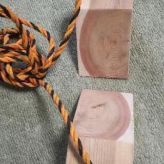 駐車時の安全輪止めです。の画像