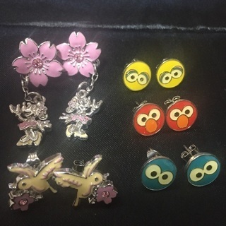 アクセサリー ピアス8点セット