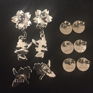 アクセサリー ピアス8点セットの画像