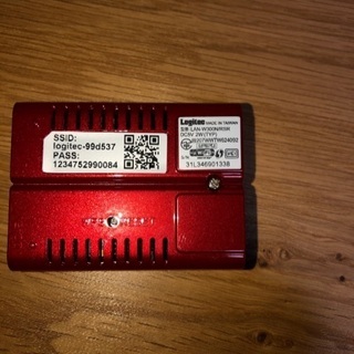 ブロードバンドルーター　ホテルでLANケーブルに接続して使えます