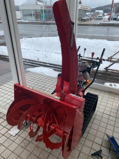 ヤナセ除雪機　商談中