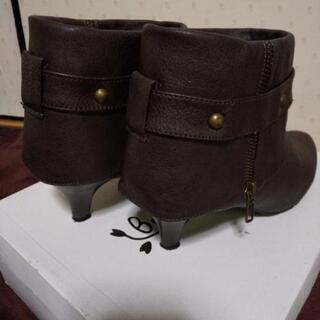 2ウェイ　ショートブーツ L 茶系の画像