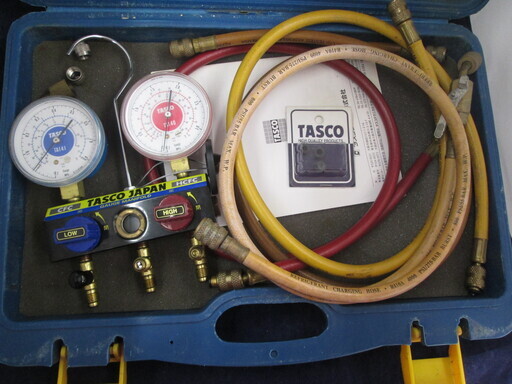 TASCO　ゲージマニホールド　R-22　中古品
