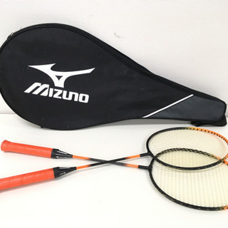 バトミントンラケット二本 TENNIFAR & ミズノカバー