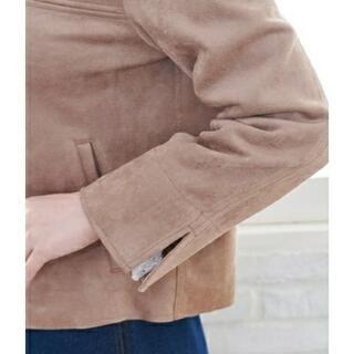 新品タグ付き☆ロペピクニック☆マシュマロタッチジャケット♪ベージュMの画像