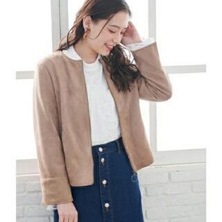 新品タグ付き☆ロペピクニック☆マシュマロタッチジャケット♪ベージュM